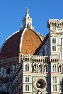Images Dated 4th January 2009: Duomo (Cathedral), Florence (Firenze), UNESCO World Heritage Site, Tuscany