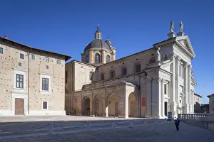 Duomo Prints: Duomo (Cathedral), Urbino, UNESCO World Heritage Site, Le Marche, Italy, Europe