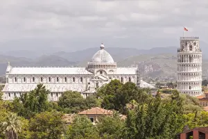 Flag Prints: The Duomo di Pisa and the Leaning Tower