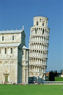 The Duomo and the Leaning Tower in the Campo dei Miracoli