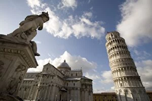Images Dated 1st June 2007: The Duomo and the Leaning Tower of Pisa, UNESCO World Heritage Site, Pisa