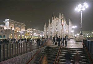 Milan Prints: Duomo (Milan Cathedral), Milan, Lombardy, Italy, Europe