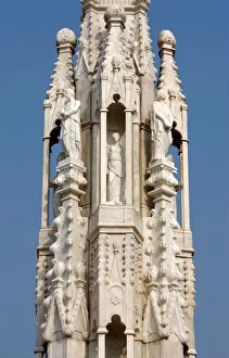 Images Dated 21st February 2007: Detail of Duomo, Milan, Lombardy, Italy, Europe
