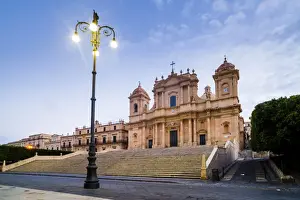 Steps And Staircase Prints: Duomo (Noto Cathedral) (St. Nicholas Cathedral) (Cattedrale di Noto)