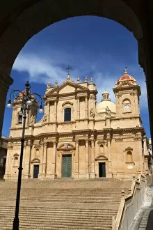 Images Dated 7th March 2008: The Duomo, Noto, Sicily, Italy, Europe