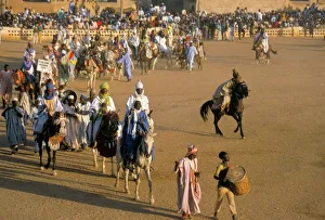 Crowd Prints: Durbar festival, Kano, Nigeria, Africa