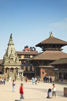 Durbar Square, Bhaktapur, UNESCO World Heritage Site, Kathmandu Valley, Nepal, Asia