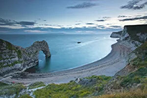 Curved Prints: Durdle Door and Bats Head, Dorset