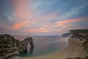 Durdle Door, Lulworth Cove, Jurassic Coast, UNESCO World Heritage Site, Dorset, England, United Kingdom, Europe