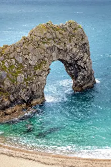 Durdle Door natural arch on the Dorset Jurassic Coast, UNESCO, United Kingdom