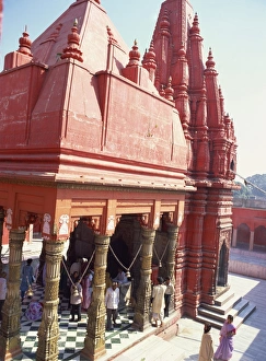 Durga Prints: Durga Temple