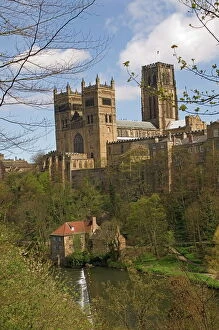 Durham Collection: Durham Cathedral, UNESCO World Heritage Site, Durham City, Co. Durham, England