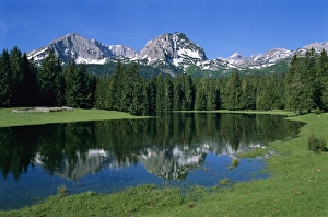 Durmitor mountain range, near Zabljak, Durmitor National Park, UNESCO World Heritage Site, Tramontana, Montenegro, Europe