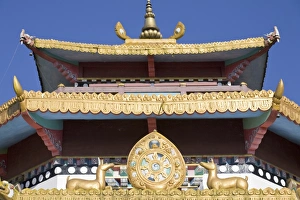 Images Dated 22nd October 2008: Durpin Gompa (Zong Dog Pairi Fo-Brang Gompa), Kalimpongs largest monastery