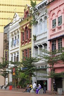 Market Square Prints: Dutch Gables in Old Market Square, Kuala Lumpur, Malaysia, Southeast Asia, Asia