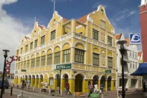 Images Dated 12th December 2010: Dutch style buildings in the Punda central district, Willemstad, Curacao (Dutch Antilles)