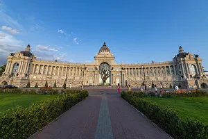 Dvorets Zemledel tsev building, Kazan, Republic of Tatarstan, Russia, Europe