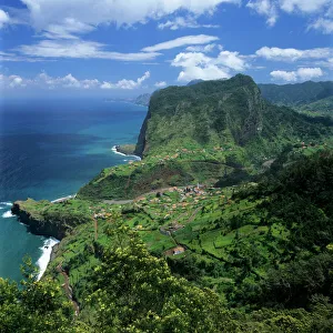 Rock Cliffs Prints: Eagle Rock (Penha de Aguia), Faial, Madeira, Portugal, Atlantic, Europe