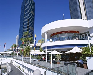 Fast Food Prints: Eagle Street Pier, Brisbane, Queensland, Australia, Pacific