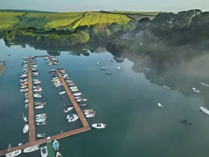 Docked Prints: An early morning view of the Kingsbridge Estuary