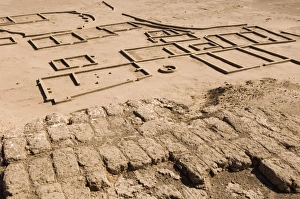 Images Dated 13th September 2005: The early Nubian city of Kerma after excavation by the Swiss team of Professor Charles Bonnet of