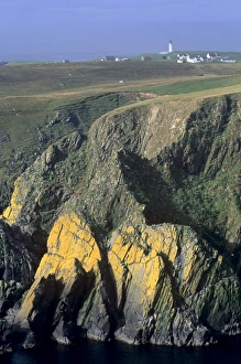 Cliffs, Fair Isle, Shetlands, Scotland, United Kingdom, Europe