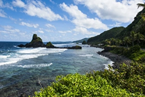 American Samoa Prints: East Coast of Tutuila Island, American Samoa, South Pacific, Pacific