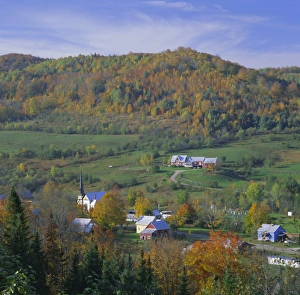 Vermont Prints: East Orange Village
