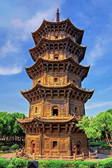 Tall Prints: East Pagoda (Zhenguo Pagoda) of Kaiyuan Temple, Quanzhou, Fujian Province, China