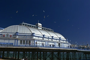 Eastbourne pier, East Sussex, England, Great Britain, United Kingdom, Europe