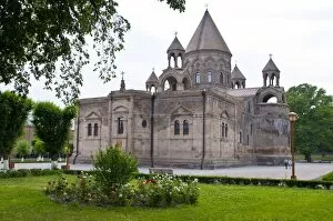 Images Dated 3rd June 2010: Echmiadzin (Echmiatsin), UNESCO World Heritage Site, Armenia, Caucasus