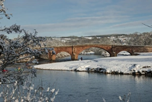 Eden Valley Prints: Eden Bridge, Lazonby, Eden Valley, Cumbria, England, United Kingdom, Europe