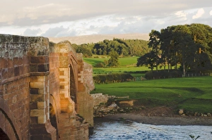 Eden Bridge, River Eden, Lazonby, Eden Valley, Cumbria, England, United Kingdom, Europe