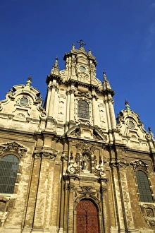 Facades Prints: Eglise St. Jean Baptiste au Beguinage, Brussels, Belgium, Europe