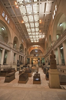 Images Dated 3rd February 2009: The Egyptian Museum, Cairo, Egypt, North Africa, Africa