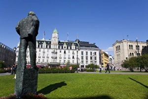 Images Dated 5th August 2009: Eidsvolls-plass, Oslo, Norway, Scandinavia, Europe