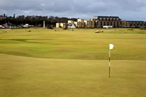 Sport Prints: Eighteenth Green at The Old Course, St. Andrews, Fife, Scotland, United Kingdom, Europe