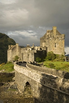 Dornie Prints: Eilean Donnan Castle, near Dornie, Highlands, Scotland, United Kingdom, Europe