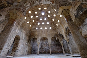 Moorish Prints: El Banuelo (Banos Arabes) (Arab Baths), Granada, Andalucia, Spain, Europe
