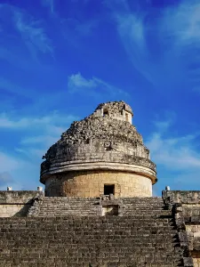 Yucatan Prints: El Caracol Observatory, Chichen Itza, Yucatan State, Mexico
