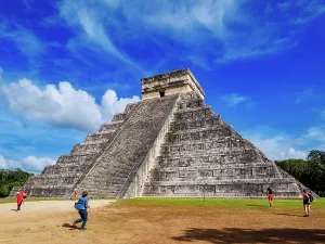 Yucatan Prints: El Castillo or Temple of Kukulcan, Chichen Itza, Yucatan State, Mexico