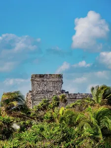 Quintana Prints: El Castillo, Tulum Archeological Site, Quintana Roo State, Mexico
