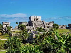 Quintana Prints: El Castillo, Tulum Archeological Site, Quintana Roo State, Mexico