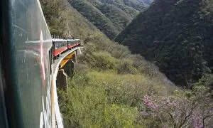 Mexican Culture Gallery: The El Chepe railway from Fuerte to Creel along the Copper canyon, Mexico, North America