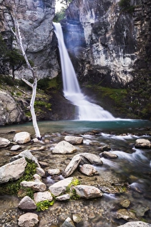 El Chalten Prints: El Chorrillo waterfall (Salto El Chorrillo), El Chalten, Patagonia, Argentina, South