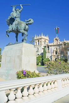 El Cid Campeador equestrian sculpture, San Diego, California, United States of America