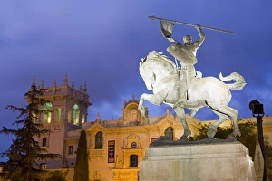 Spear Prints: El Cid Statue and House of Hospitality in Balboa Park, San Diego, California