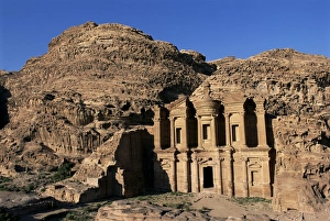 Stone Carving Prints: El Deir (Ed Deir) (Monastery)
