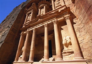 Grave Prints: El Khazneh, Petra, Jordan
