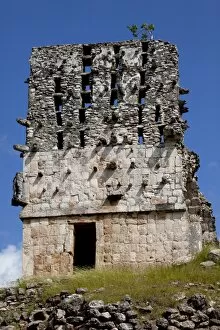 Images Dated 28th October 2009: El Mirador (Watch Tower) (Observator), Mayan ruins, Labna, Yucatan, Mexico, North America